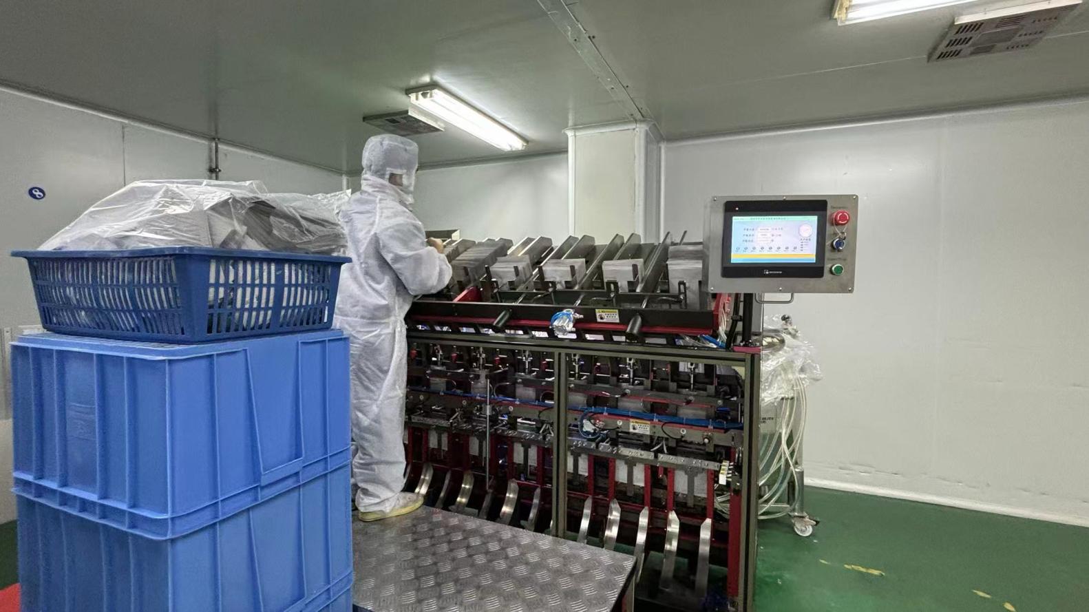 Production capacity on the filling line